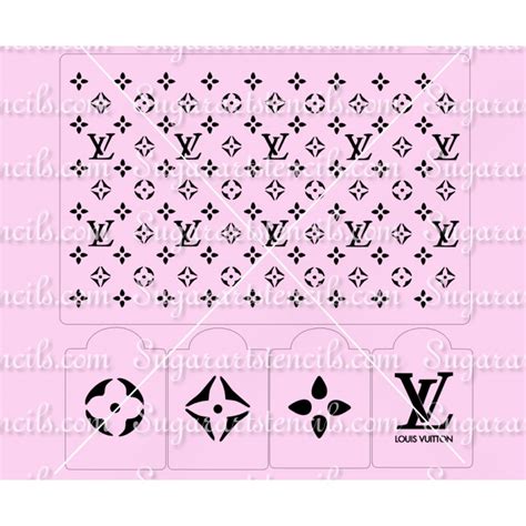 where to buy louis vuitton cake stencil|louis vuitton pattern stencil.